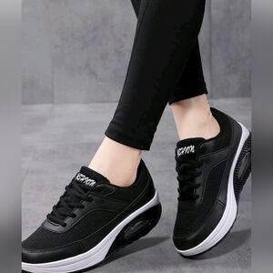 Shein Black & white Shoes